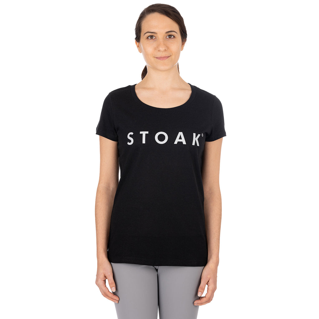 STOAK Carbon black Women's T-Shirt front view