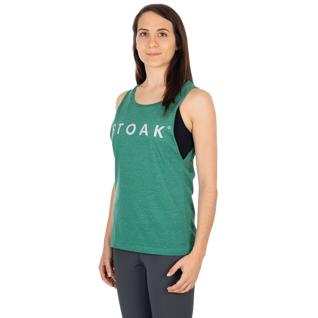 STOAK Clean green Women's Cutout Shirt side view