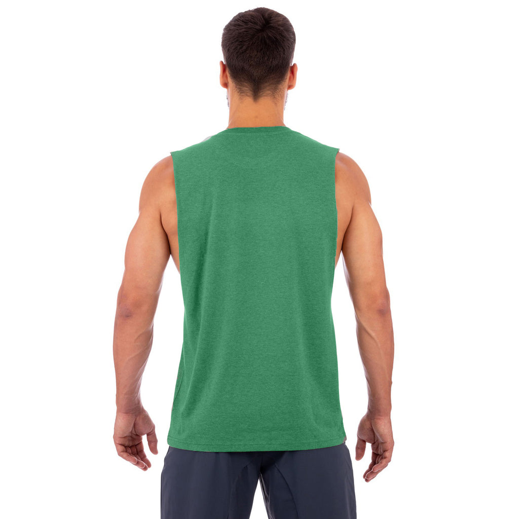 STOAK Clean green Cutout Shirt Men back view