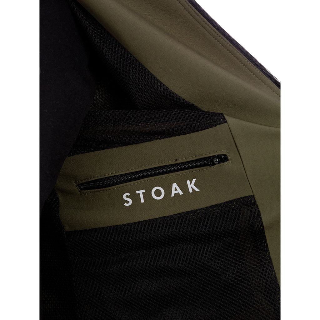 STOAK combat softshell jacket close up 2nd bag 