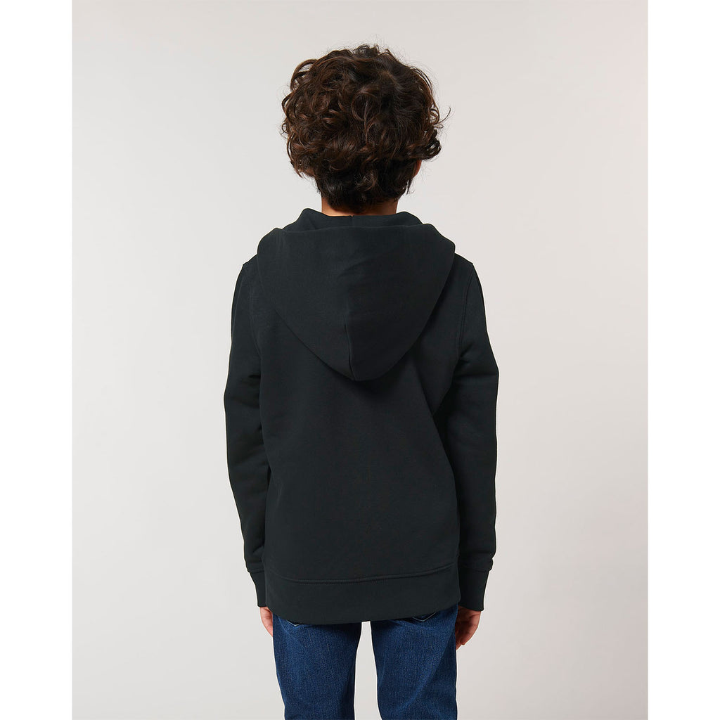 STOAK kids carbon zip-hoodie back