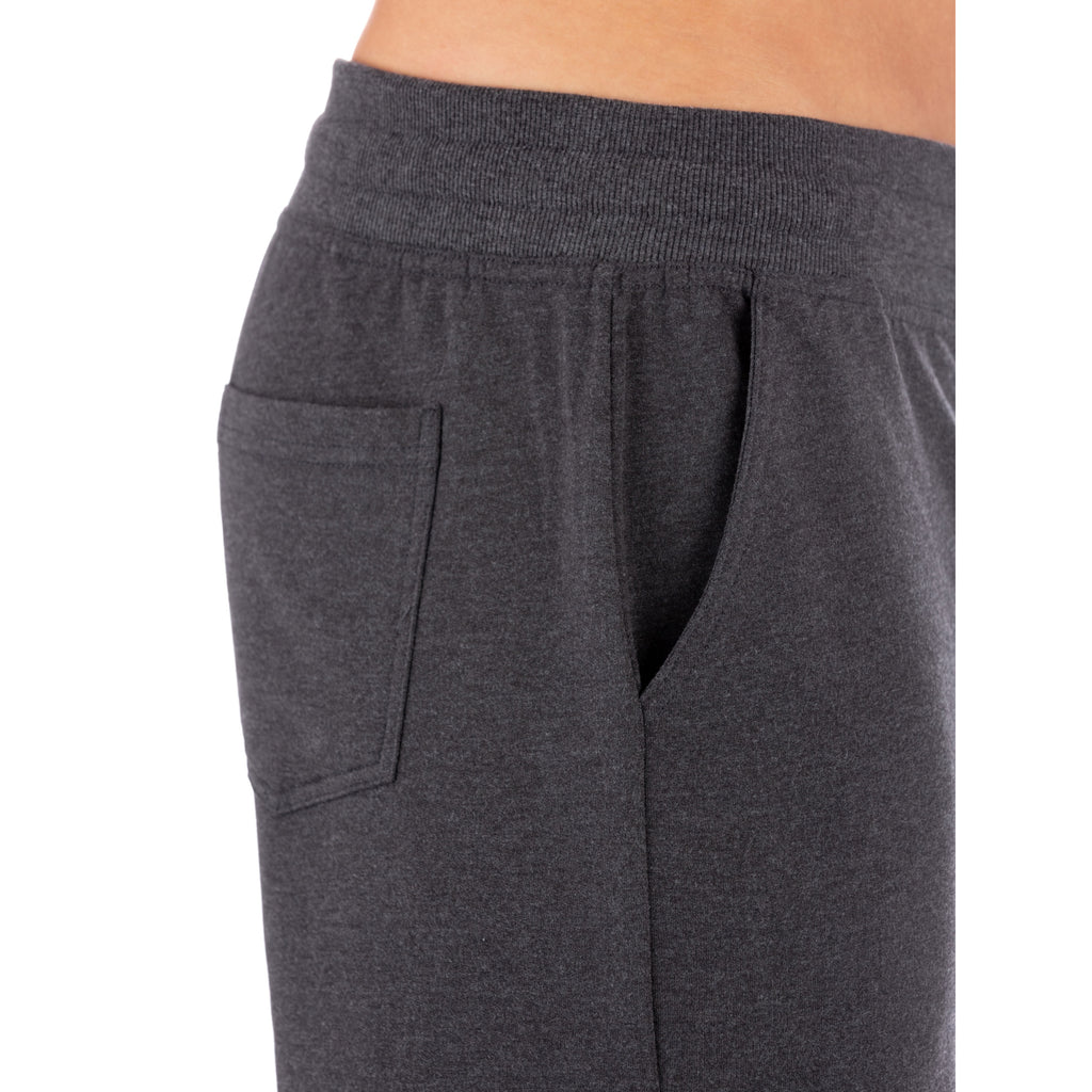 STOAK Men's Ash Grey Training Shorts detail side pocket