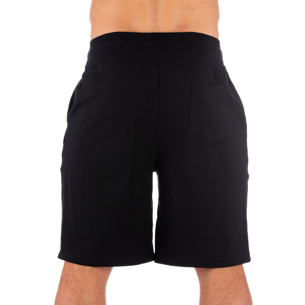 STOAK Men's Carbon Black Training Shorts back view