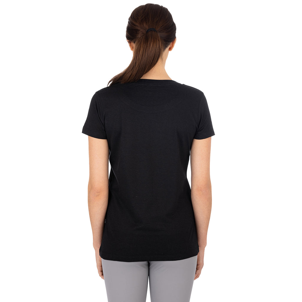 STOAK Carbon black Women's T-Shirt back view