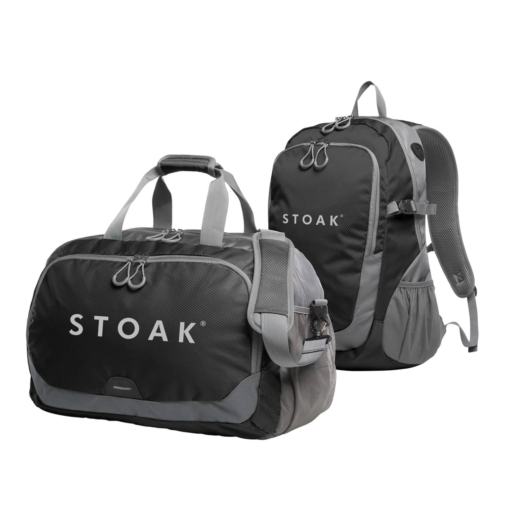 STOAK Carbon schwarz Sporttasche Sportrucksack package