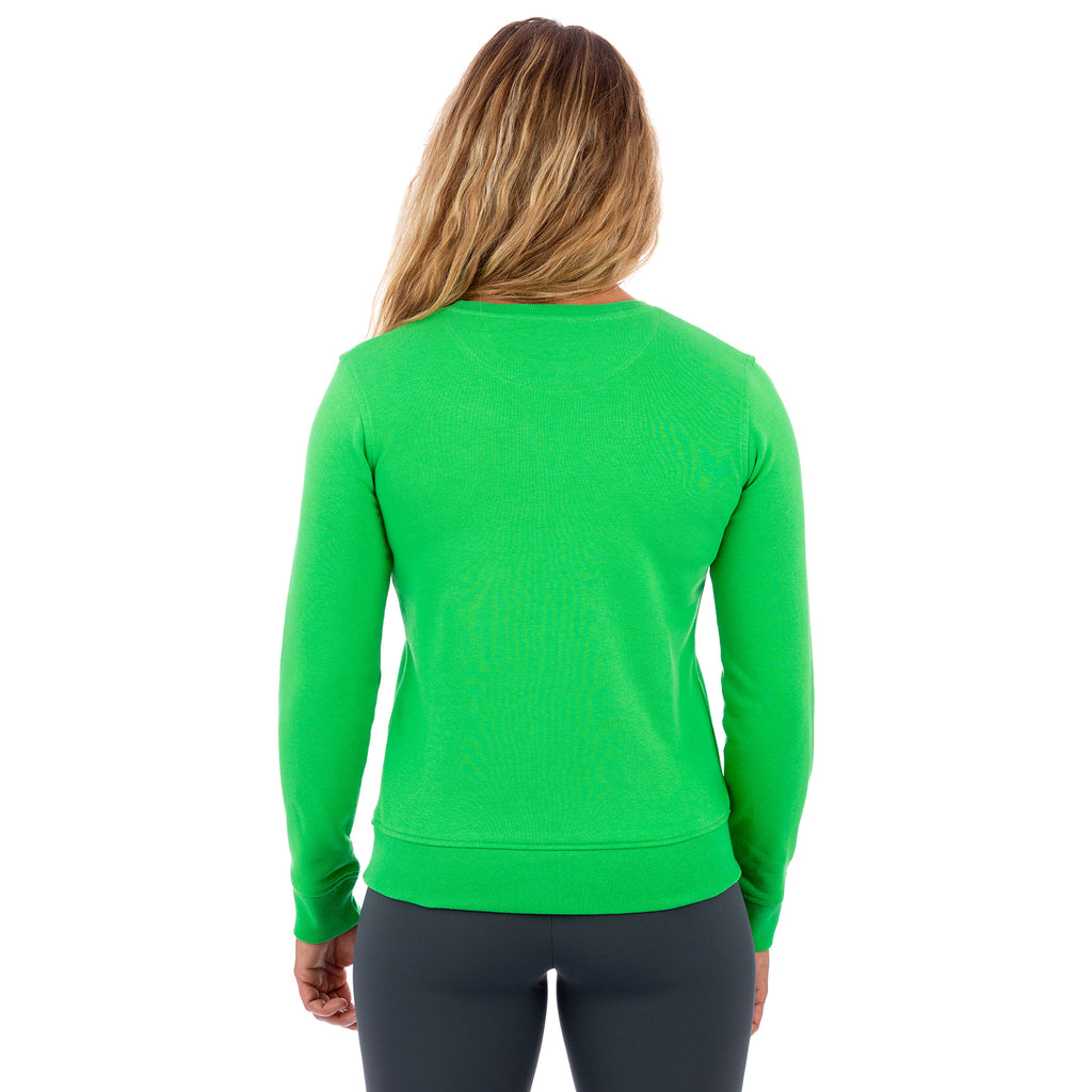 STOAK Clean grün Crewneck Sweater Damen hinten