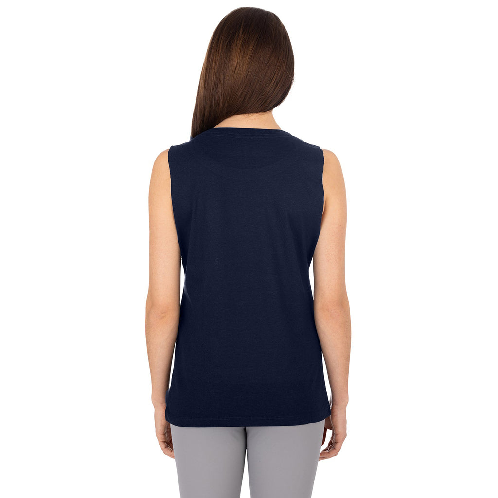 STOAK navy womens cutout back