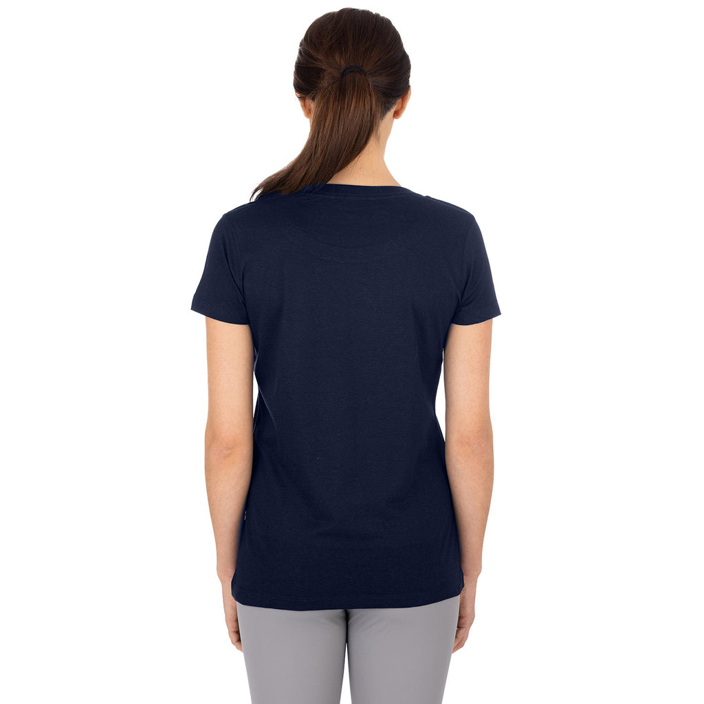 STOAK navy womens t-shirt back