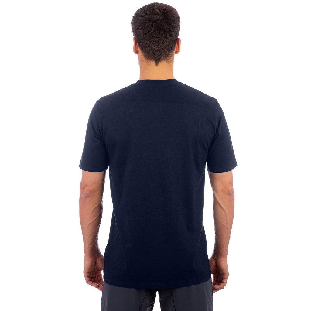 STOAK navy mens t-shirt back