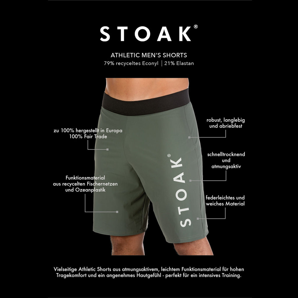STOAK Men's Performance Shorts Product Features