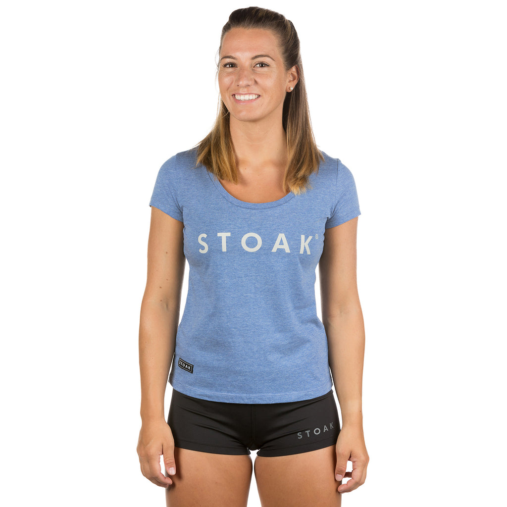 STOAK Snatch blue Women's T-Shirt front view