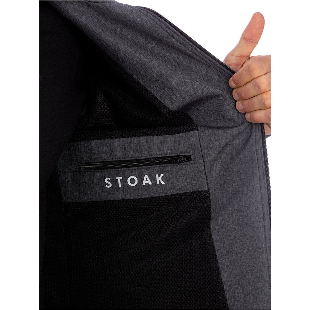 STOAK titan softshell jacket close up 2nd bag