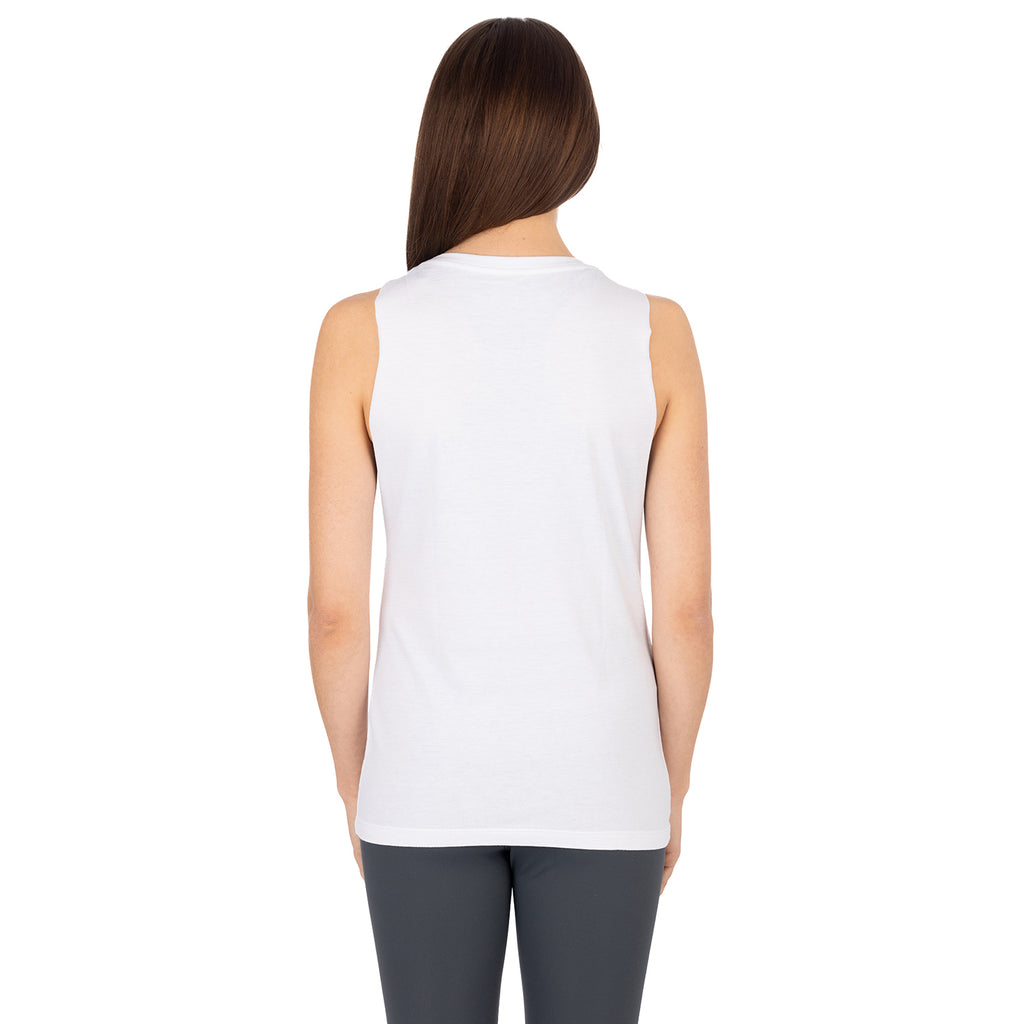 STOAK White Diamond Women's Cutout Shirt back view