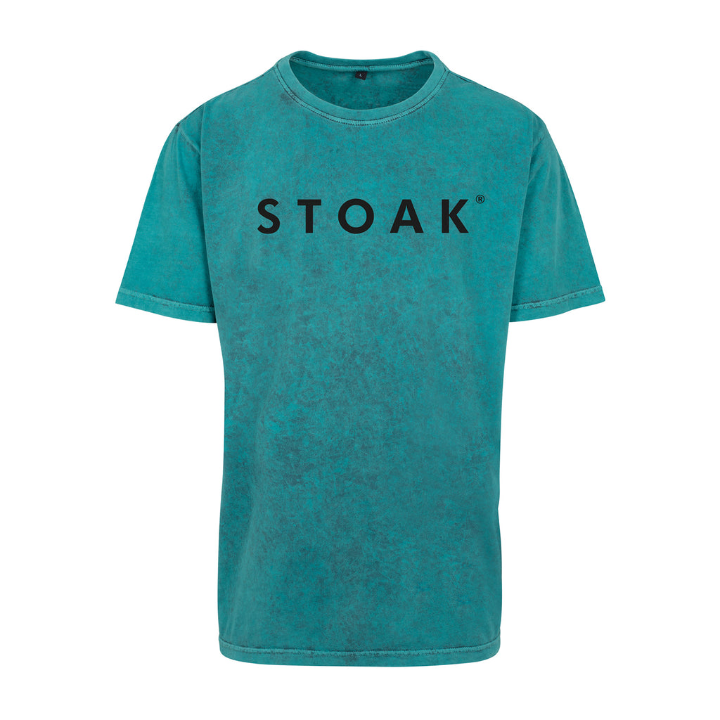 STOAK mens blue street t-shirt front