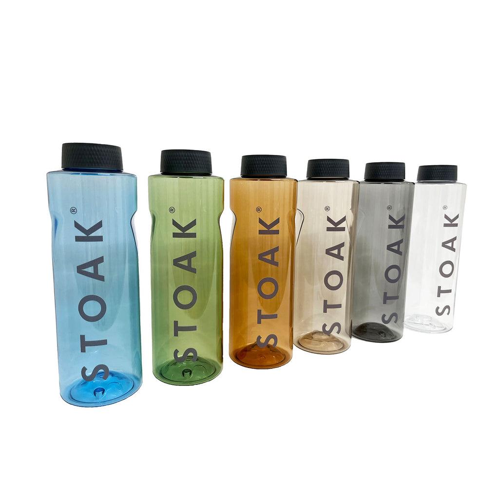 STOAK waterbottles all colours front