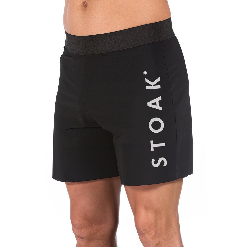 STOAK carbon olympia shorts unisex front