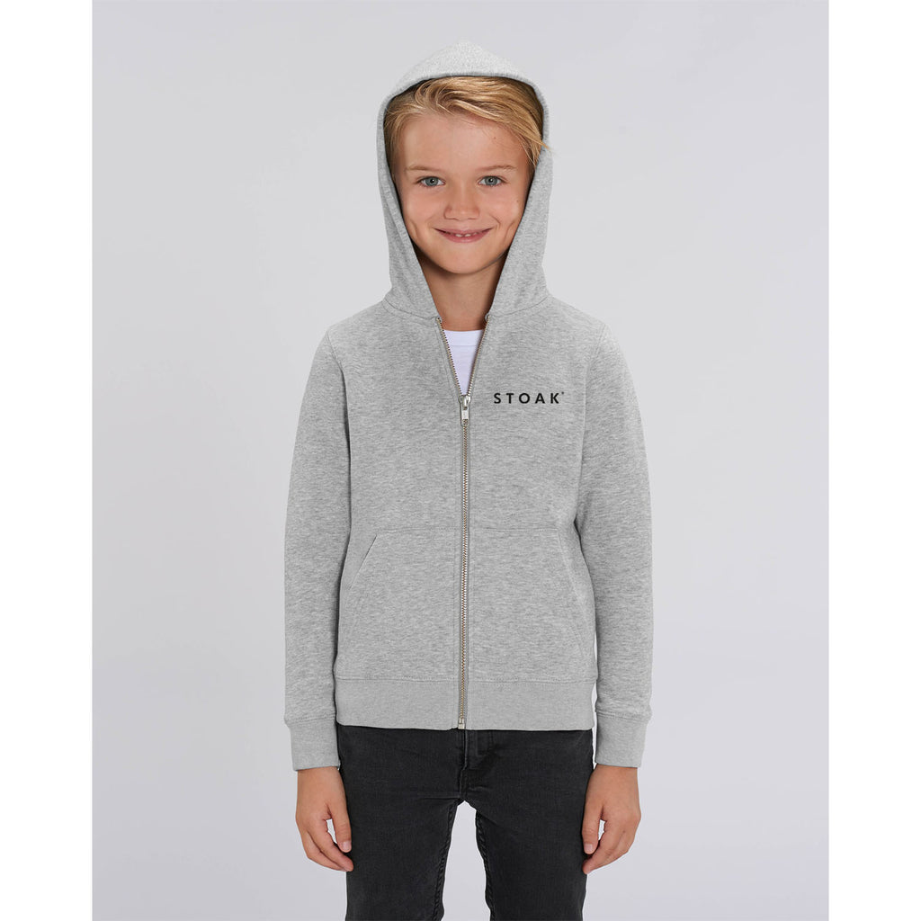 STOAK kids rock zip-hoodie front