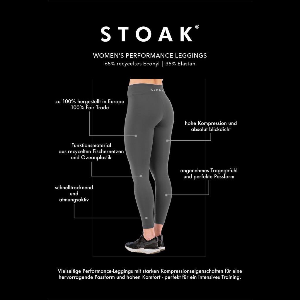 STOAK Women's Performance Leggings Product Features