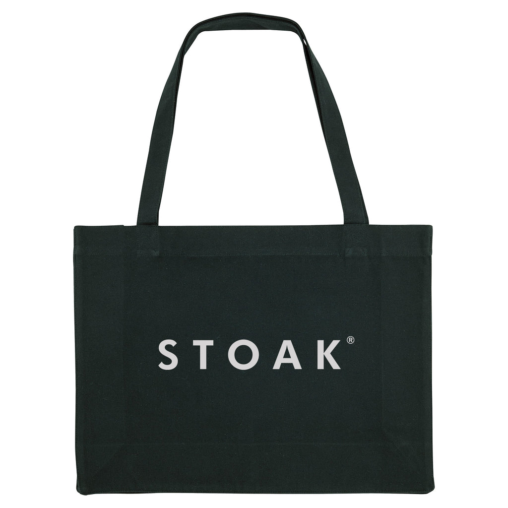 STOAK black shopping bag